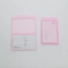 The manufacturer supplies waterproof pp plastic name card cases, cartoon and animation, and various double transparent color office and school name card cases details Picture
